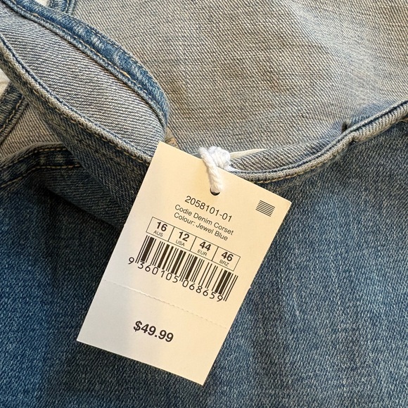 Cotton On Light Blue Denim Tank - Picture 4 of 7